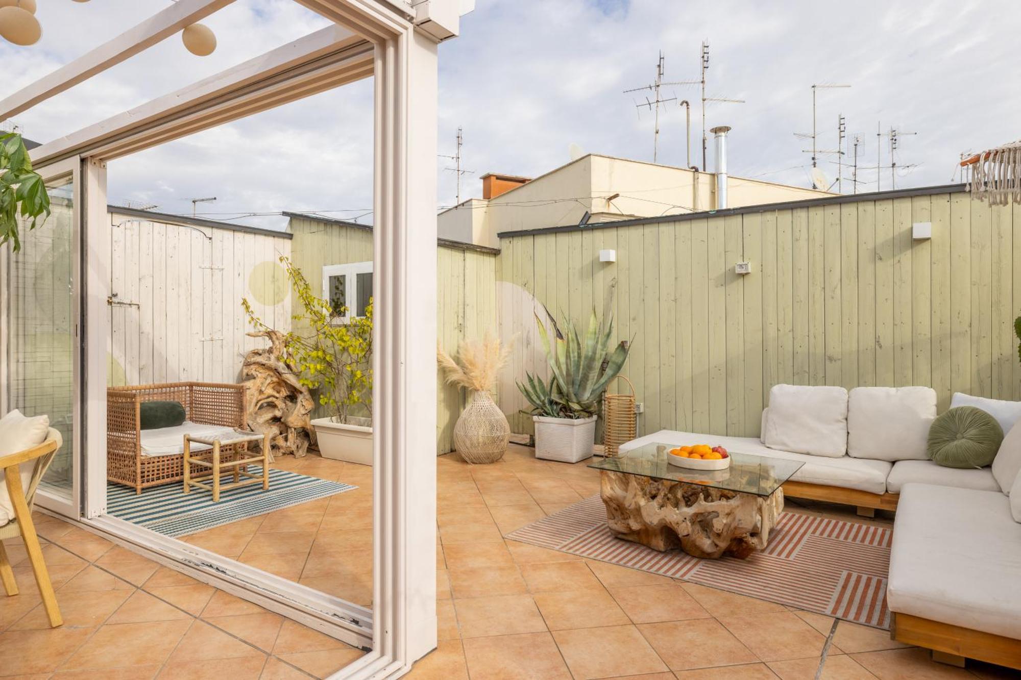 Aria Penthouse & Garden Apartment Rome Bagian luar foto